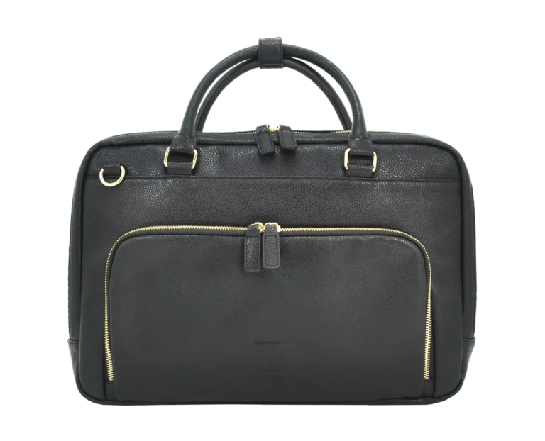 UNION 13.5" PU Leather Laptop Bag – Slim & Lightweight Briefcase for Ultrabooks