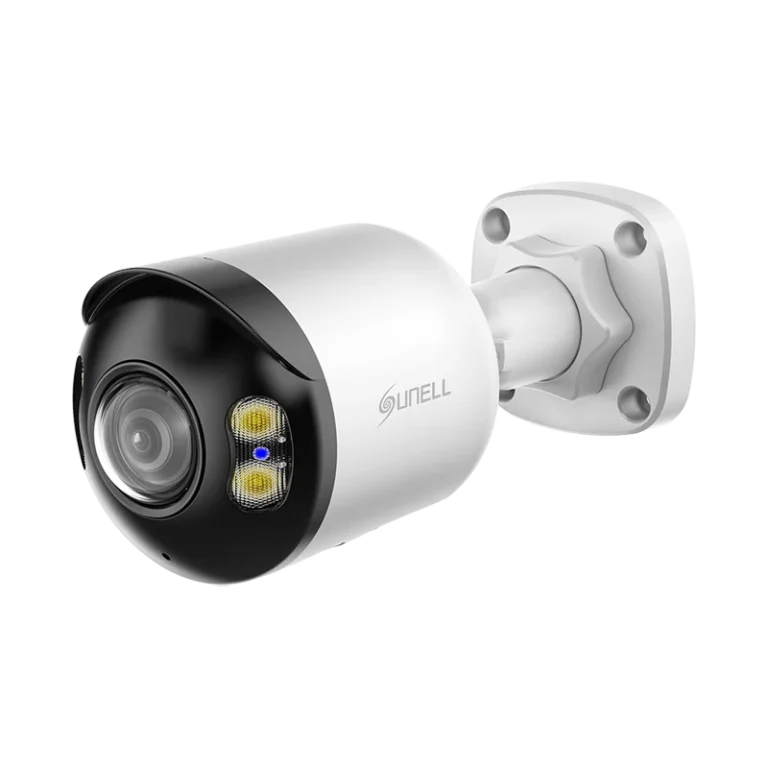 Sunell 5MP 180° Panoramic IP Camera 1.6mm, Dual Light, AI Detection, Strobe Alarm, Audio, SD, IP66, Wide View