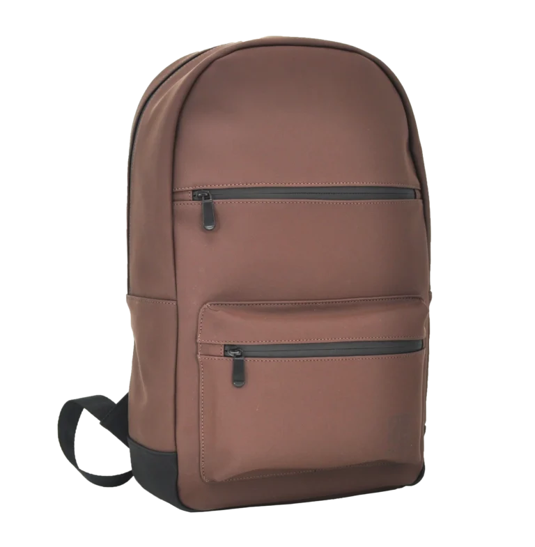 UNION 15.6" PU Leather Laptop Backpack – Durable Business & Travel Bag, Water-Resistant