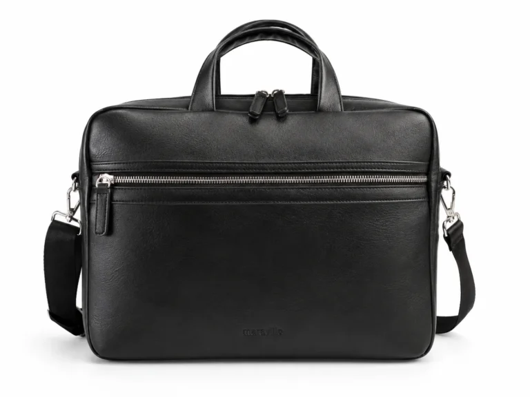 MARAVILLO MC793 15.6" Laptop Briefcase , Professional Business Design , Front Zipper Pocket , Detachable Shoulder Strap , Carry Handles , Office, Travel & Daily Use