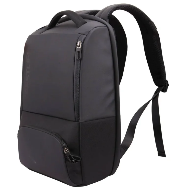 BESTLIFE Neoton Travelsafe Backpack – 15.6″ Laptop, USB Charging, 180° Opening, Anti-Theft Design, Waterproof Zippers
