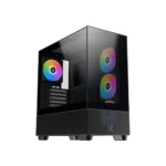 XIGMATEK ENDORPHIN AIR V2 – E-ATX Mid-Tower PC Case – Black