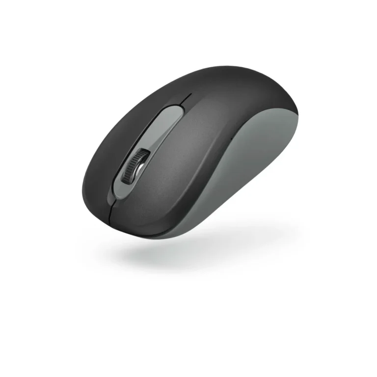 Hama AMW-200 Optical Wireless Mouse – 1600 DPI, Ambidextrous Design, Nano USB Receiver, 2.4 GHz RF, Anthracite/Black