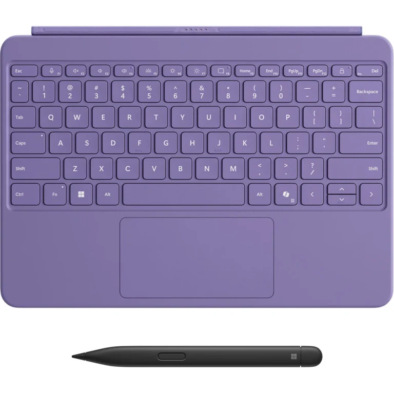 Microsoft 12" Surface Pro Keyboard Cover with Slim Pen 2 - English/Arabic (Violet)