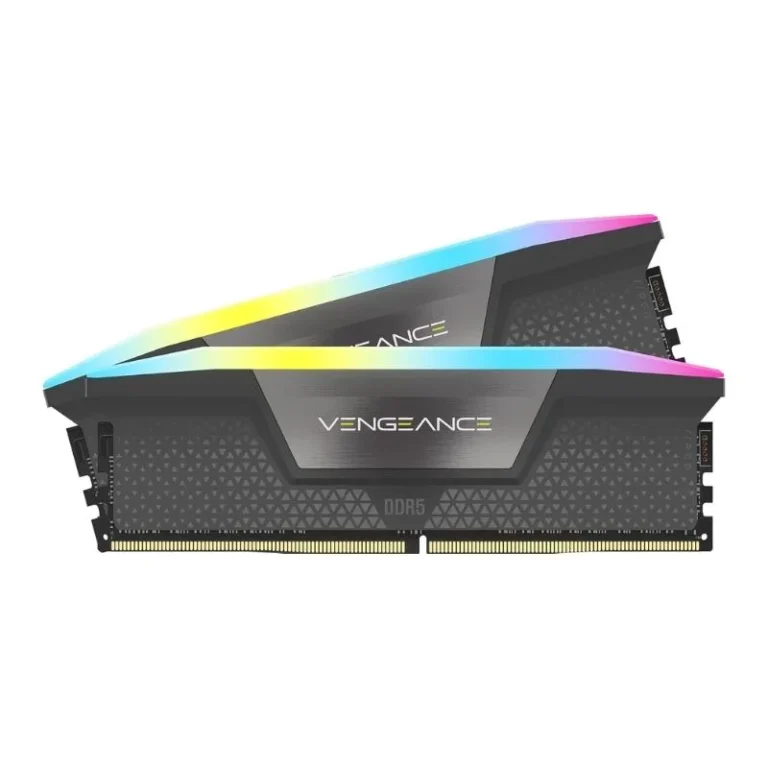 CORSAIR Vengeance RGB 32GB (2x16GB) DDR5 6400MHz CL36 Desktop Memory CMH32GX5M2B6400Z36