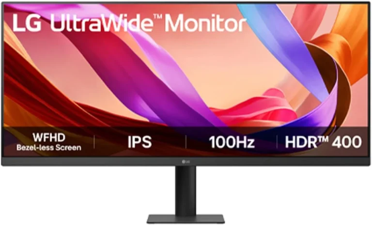 LG 34U511A-B 34″ UltraWide 21:9 WFHD IPS Monitor – 2560×1080, 100Hz, sRGB 99%