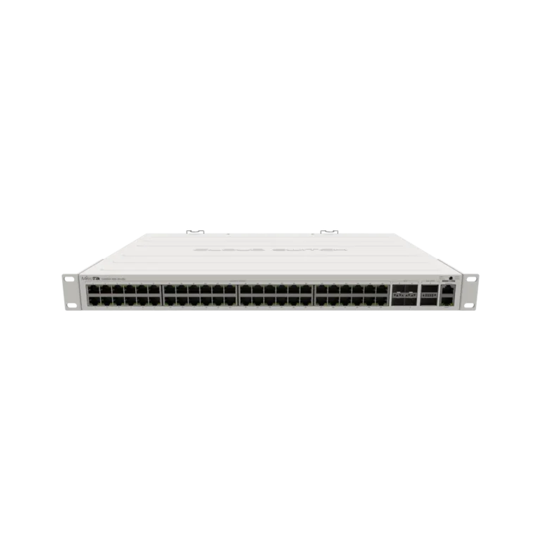 MikroTik CRS354-48G-4S+2Q+RM 48-Port Gigabit Switch, 4x 10G SFP+, 2x 40G QSFP+, Rackmount, RouterOS v7