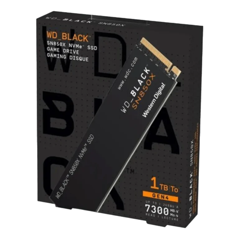 WD BLACK 1TB SN850X NVMe SSD