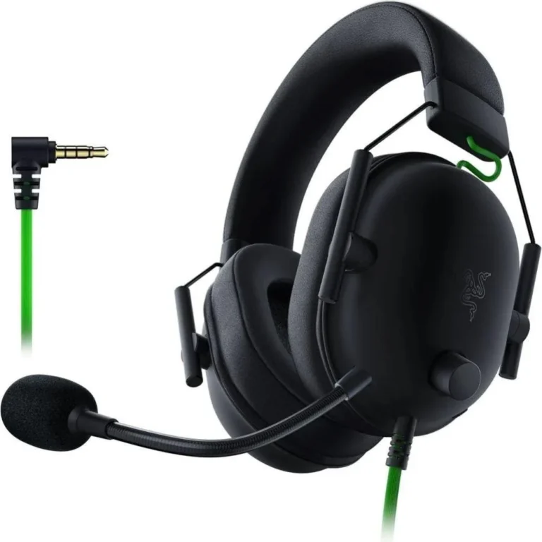 Razer BlackShark V2 X Gaming Headset: 7.1 Surround Sound - 50mm Drivers - Memory Foam Cushion - For PS4, PS5,PC (Stereo Only) Switch - 3.5mm Audio Jack