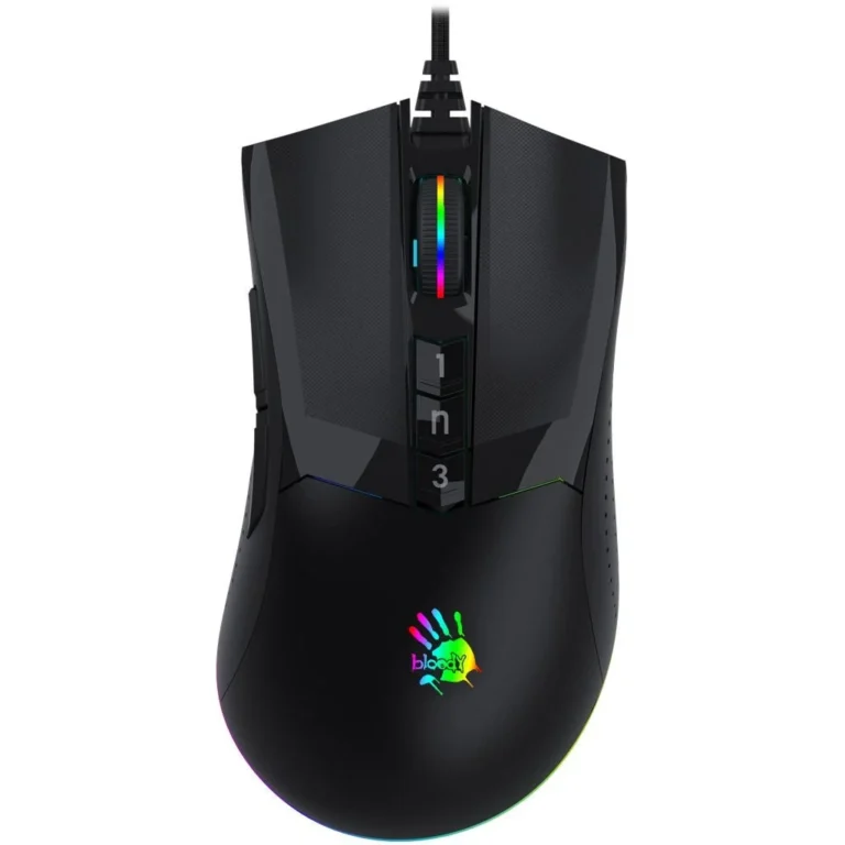 Bloody W90 Pro RGB Optical Gaming Mouse Advanced Precision - 16000 CPI