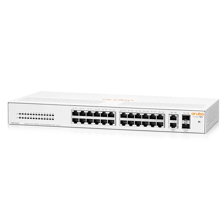 Aruba Instant On 1430 26G 2SFP Switch (R8R50A)