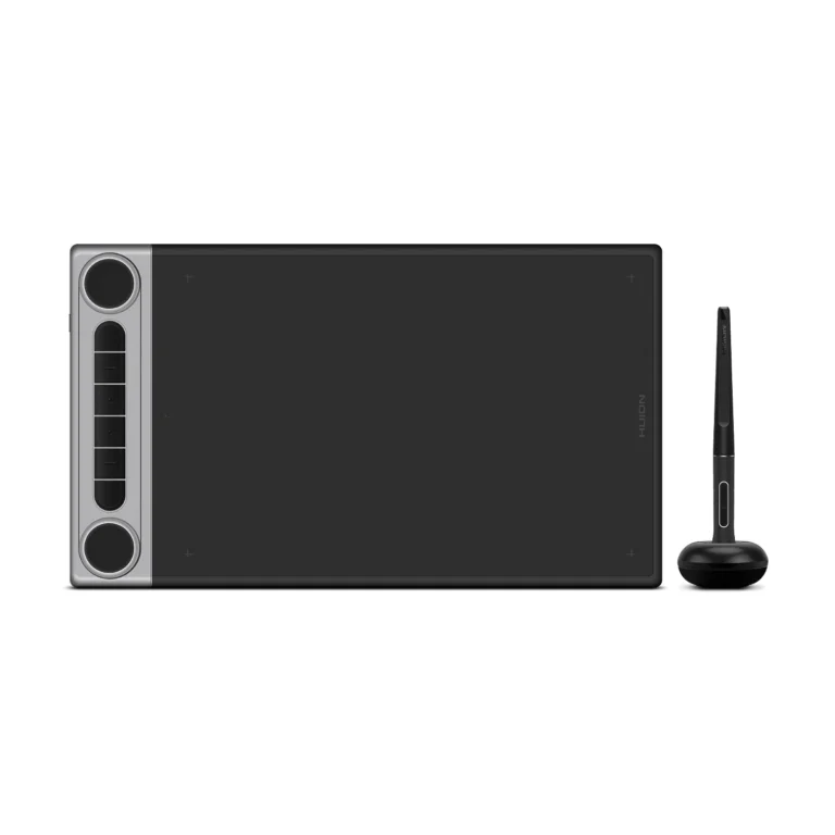HUION GRAPHIC TABLET Q630M Inspiroy Dial 2 Bluetooth Wireless Graphics Drawing Tablet with Dual Dials Battery-Free Stylus PW517 for Digital Art and Graphics Design, Compatible with Mac, Windows, Linux, Android