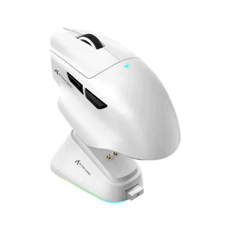 Attack Shark V6 Wireless Gaming Mouse - White