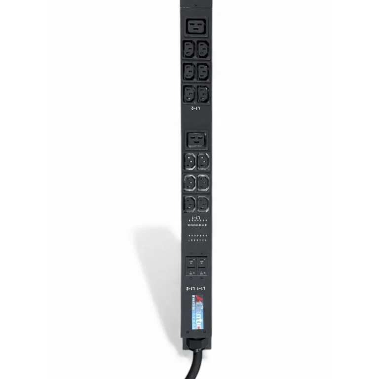 ATLANTIC ATPDU-CG36 Smart PDU – 42 Outlets, 32A Metered & Switched PDU with Per-Outlet Monitoring, SNMP, LCD
