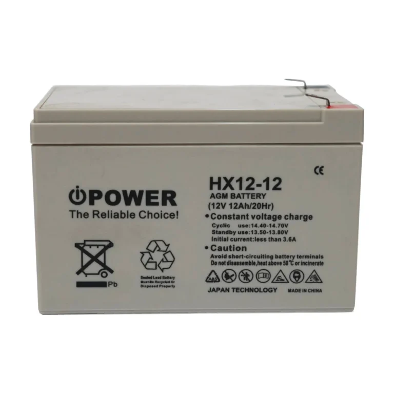 iPower AGM 12V Battery - 12A