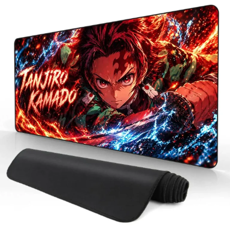 Mouse Pad 90x45 cm / 4mm: Tanjiro Kamado 01