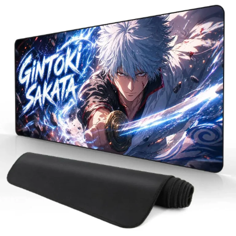 Mouse Pad 90x45 cm / 4mm: Gintoki Sakata 01