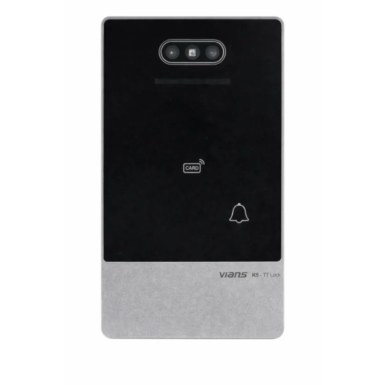 VIANS K5 Waterproof Face Recognition Access Control – TTLock Reader with Face ID, Card, PIN & Mobile App