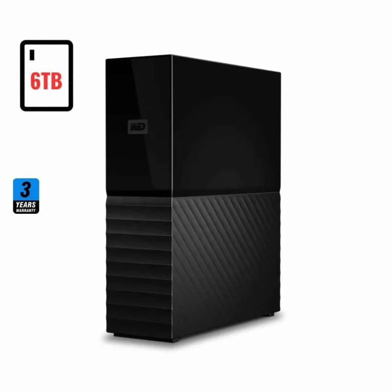 WD My Book 6TB Desktop External Hard Drive