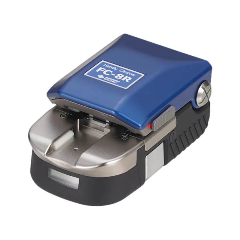 Sumitomo Electric FC-8R Precision Fiber Cleaver | Automatic Blade Rotation | Digital Cleave Counter | 1-12 Fiber Ribbon | Compact & Portable