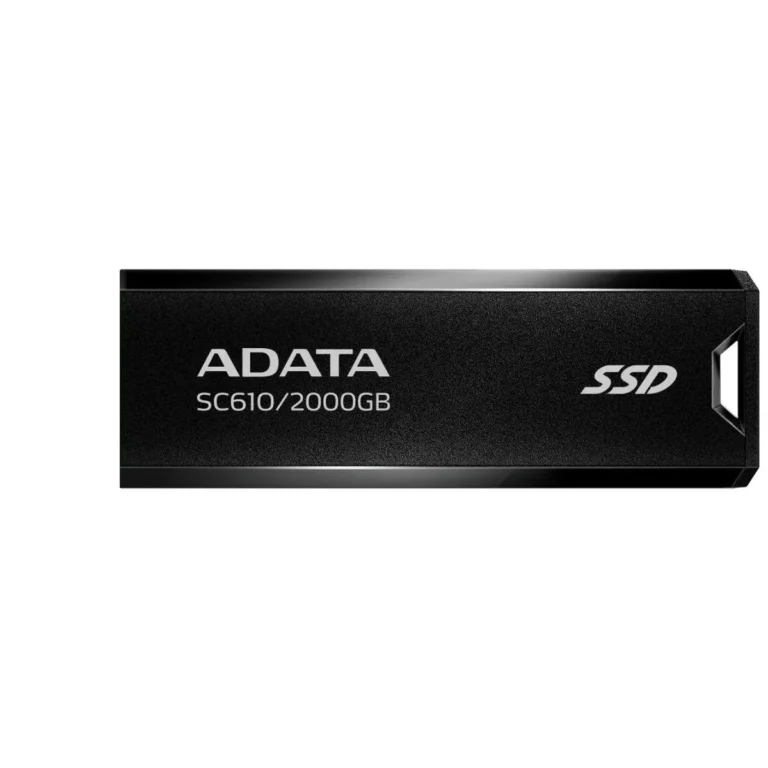 ADATA SC610 External SSD USB 3.2 Gen2 550MB/s Read 500MB/s Write Capless Slide-Out Cableless - 2TB