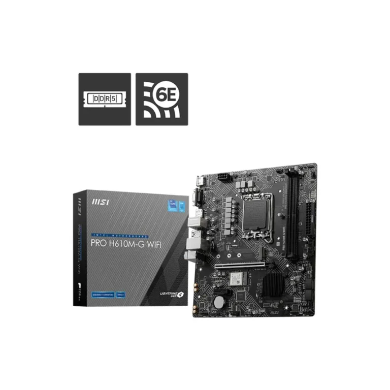 MB MSI PRO H610M-G WIFI D5 Motherboard