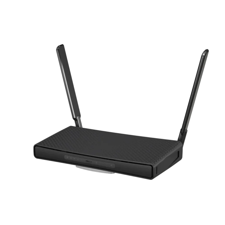 MikroTik hAP ac³ Dual-Band Wireless Router with 5 Gigabit Ports, External High Gain Antennas, USB, PoE-in/PoE-out, and RouterOS