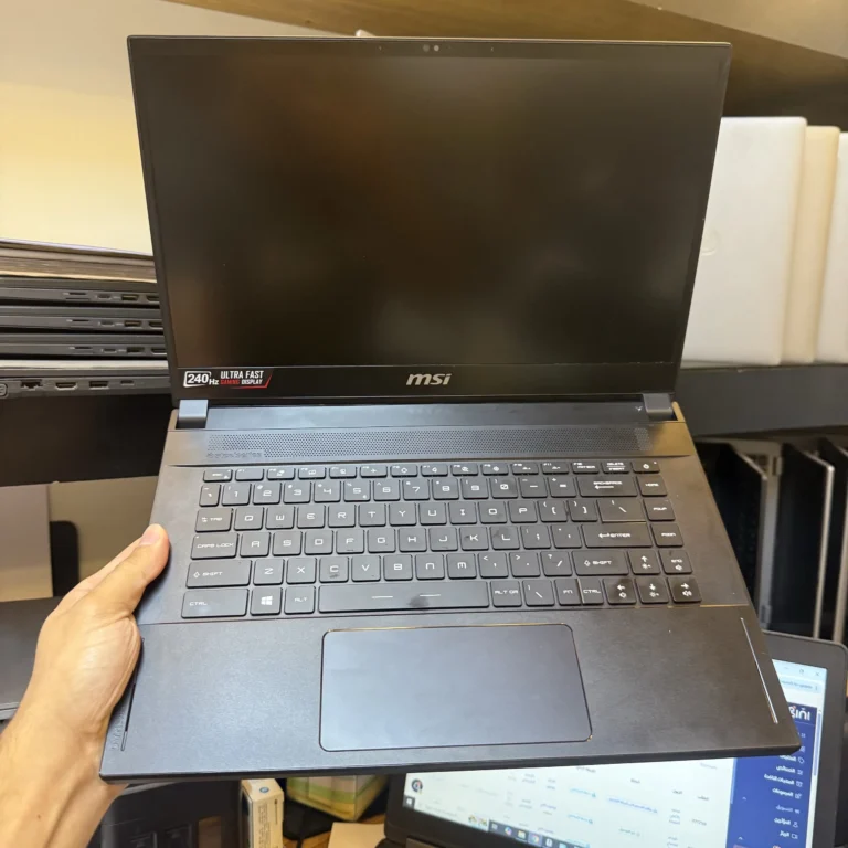 Msi GS 66 CI7 10750H ram 16 SSD 512 RTX 2070 SUPER 15.6 FHD 240Hz مستعمل