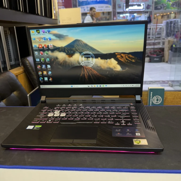 Asus ROG G15 ci5 9300H ram 16 ssd 512 GTX 1660Ti 6G 15.6 FHD 144Hz مستعمل