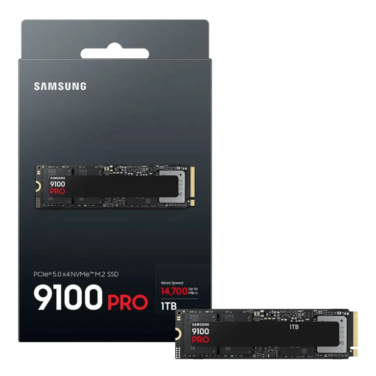 SAMSUNG 1TB PCIe 5.0 NVMe M.2 9100 PRO | AI Workloads