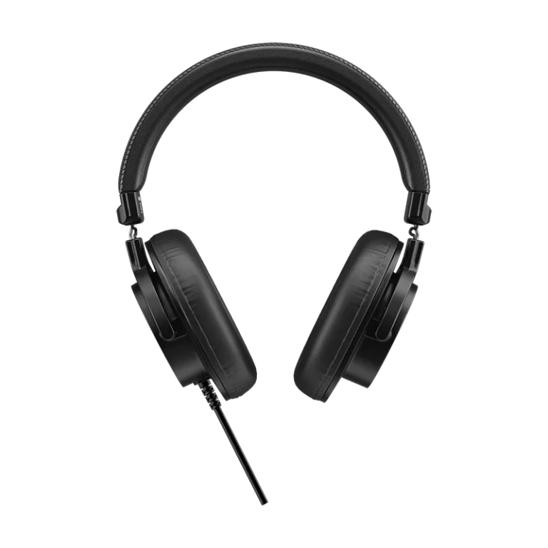 BOYA HP3 Professional Over-Ear Monitoring Headphones , 50mm Dynamic Drivers , 20Hz–20kHz Frequency Response , 32Ω Impedance , 3m Cable , 3.5mm & 6.3mm Adapter , for Studio Recording, Podcasting & Mixing – Black