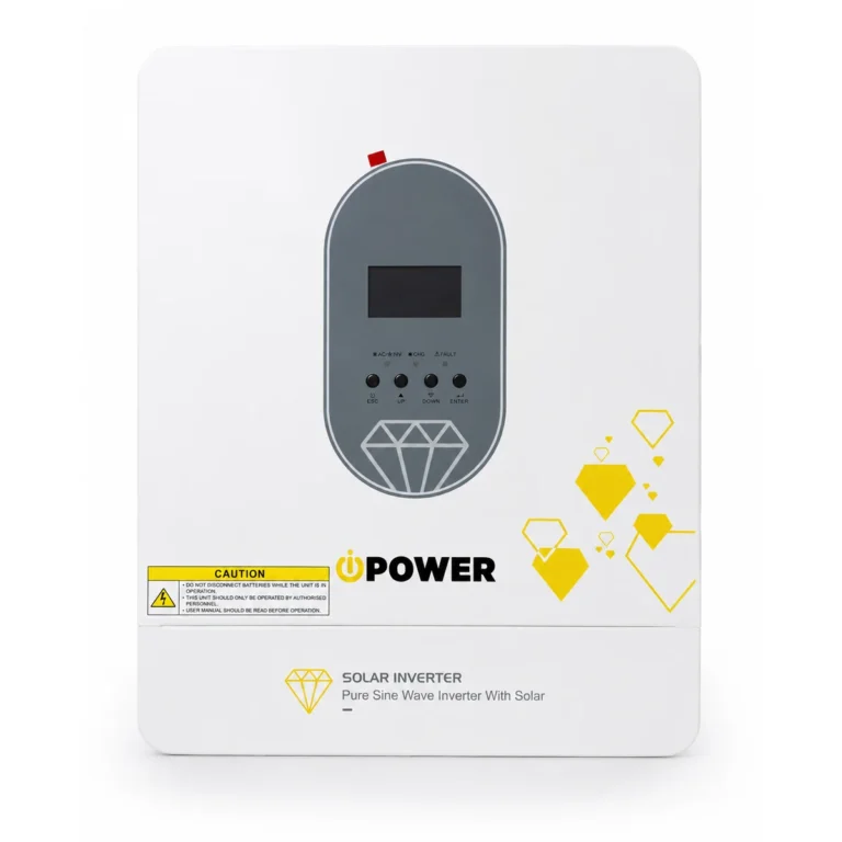 iPower GA4024EMH 4KW 24V Solar Inverter, 4500W Max PV, 60-500V MPPT, Pure Sine Wave, Lithium Battery BMS, IP21