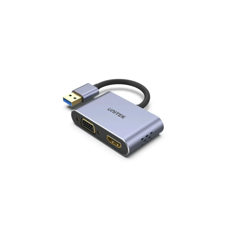 UNITEK USB 3.0 to HDMI and VGA Adapter