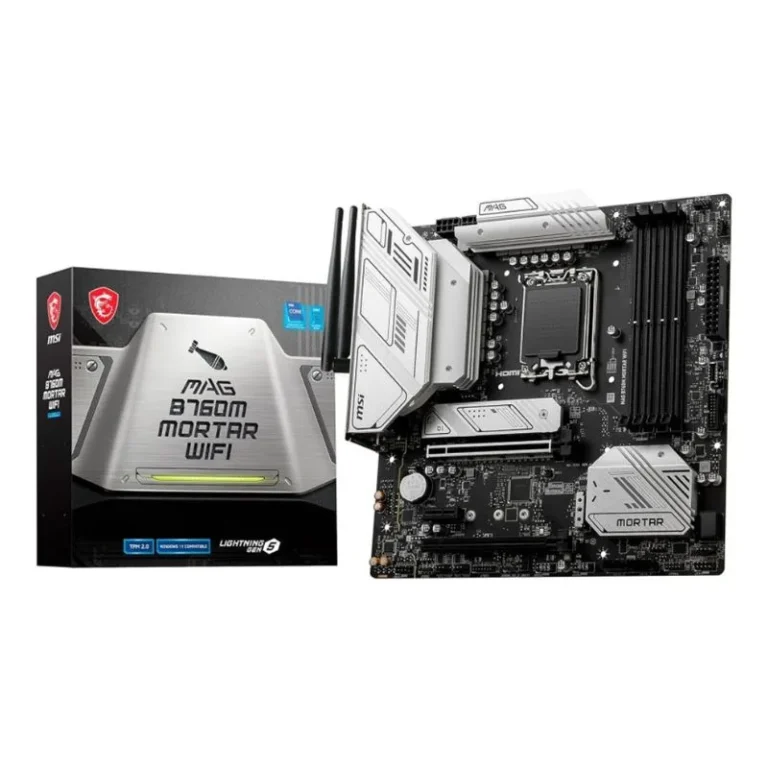 MSI MAG B760M Mortar WiFi II LGA1700 MATX Motherboard iraq
