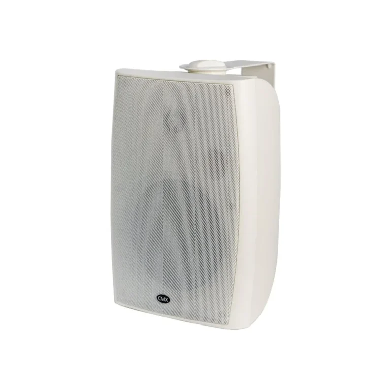 CMX WSK-420HW 4" 2-Way Wall Mount Speaker – 20W/10W/5W/2.5W 100V/70V/8Ω, ABS Enclosure, Metal Grille, Quick Installation