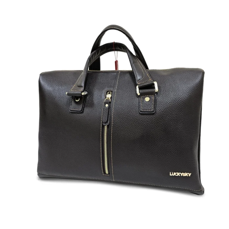 LUCKSKY BAG 14.7" LEATHER SPM-1002A