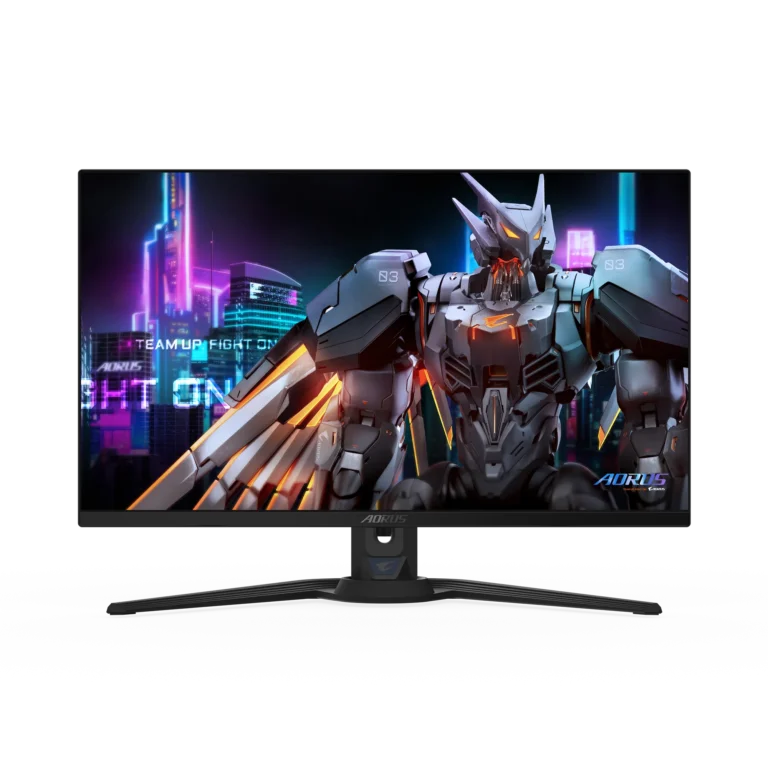 AORUS FO27Q5P 27″ QD-OLED Gaming Monitor, QHD 2560×1440, 500Hz, 0.03ms, HDR True Black 500