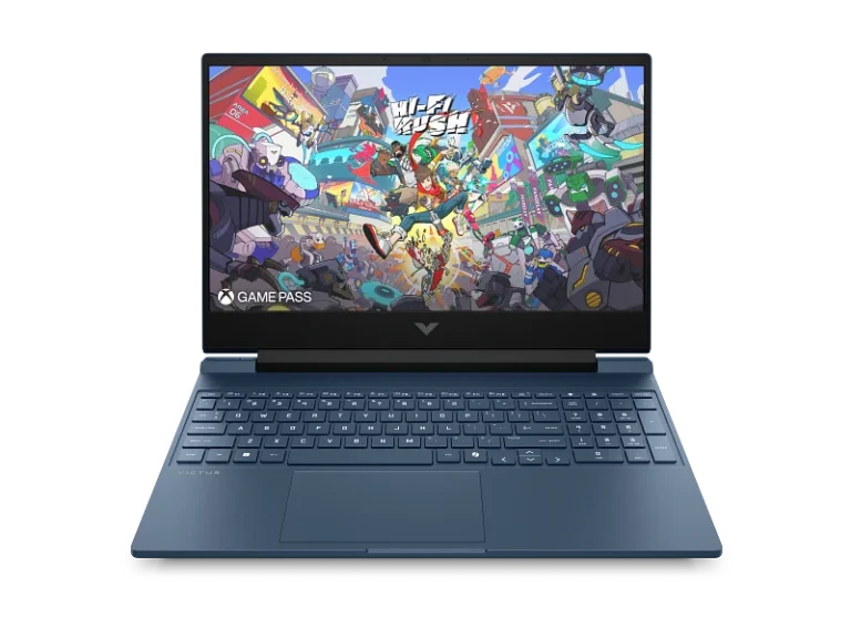 HP Victus 15-fa2087ne 15.6" 144Hz Laptop - Core 7-240H - 16GB RAM - 512GB SSD - RTX 5050 8GB - WIN 11 Pro K (Performance blue)