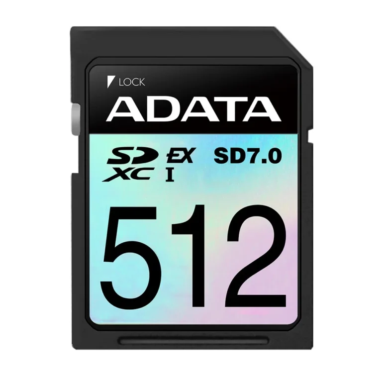 ADATA Premier Extreme SD Express Card SDXC PCIe Gen3 UHS-I U3 SD7.0 - 512GB