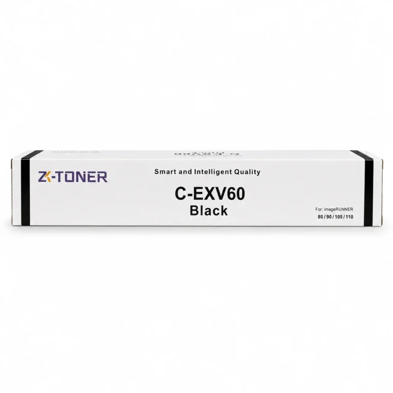 ZK-TONER C-EXV60 Commercial Compatible Black Toner Cartridge – Replacement Toner for Canon imageRUNNER iR 2425 & 2425i Printers