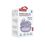 Promate AirClip-Pro Wireless Earbuds - Purple