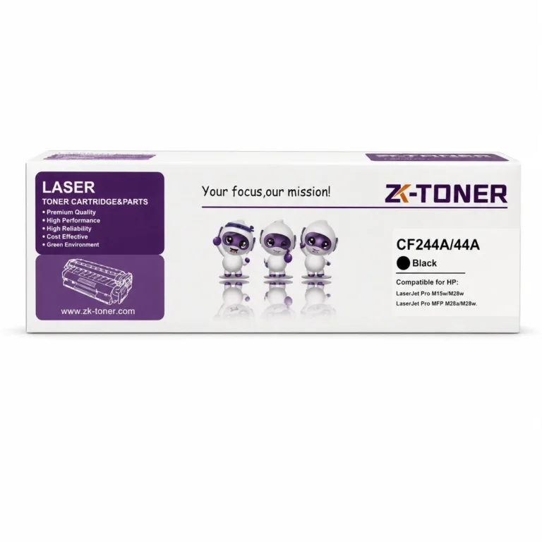 ZK-TONER CF244A / 44A Commercial Compatible Black Toner Cartridge – Replacement Toner for HP LaserJet Pro M15a, M15w, MFP M28a & M28w Printers