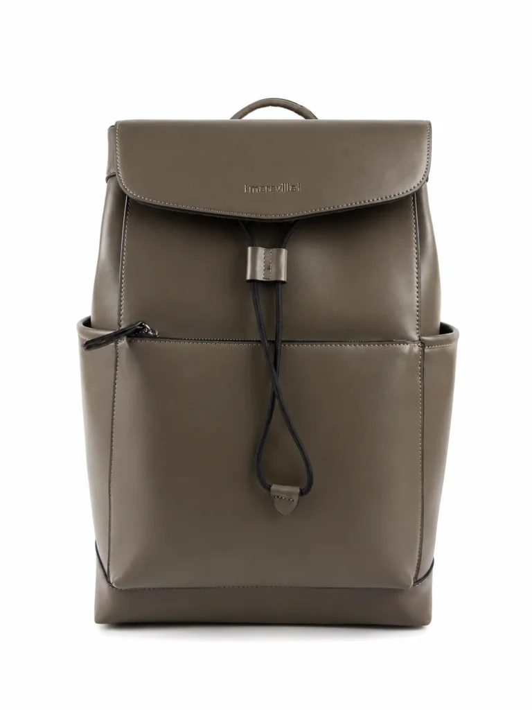 MARAVILLO MC306 15.6" Laptop Backpack – Brown , Stylish Professional Design , Spacious Storage , Front & Side Pockets , Business, Travel & Daily Use