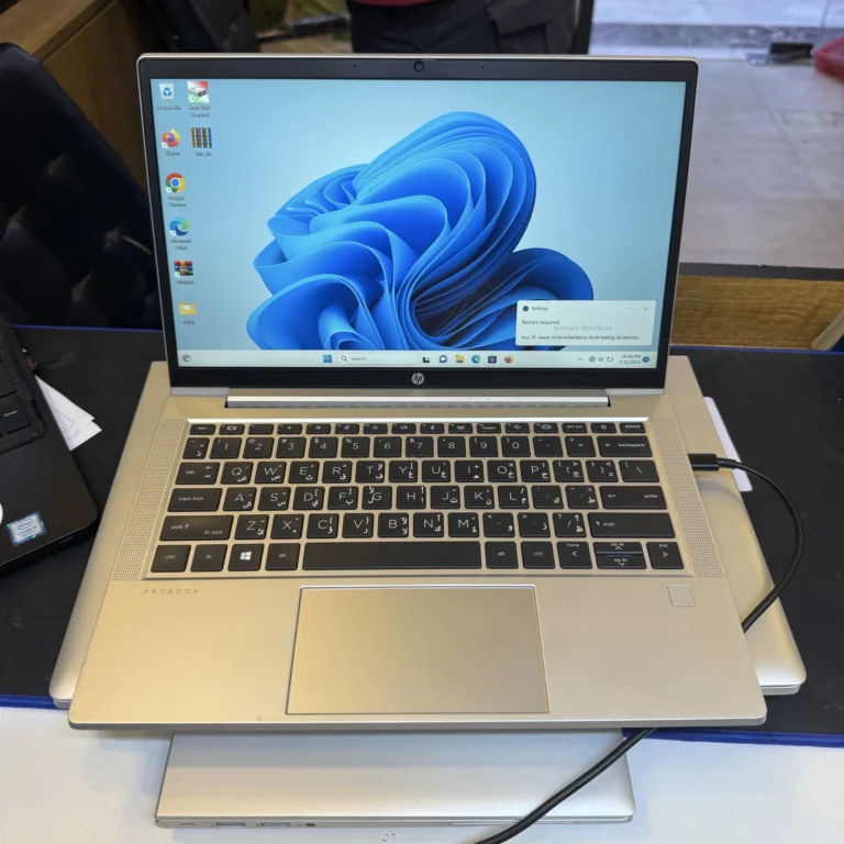 HP probook 635 G7 AMD RYZEN 5 4500U ram 8 ssd 256 13.3" FHD مستعمل
