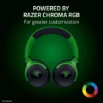 Razer Kraken V4 X Wired Gaming Headset – 40mm TriForce Drivers, 7.1 Surround Sound, HyperClear Cardioid Mic, Chroma RGB, USB-C & USB-A Compatible
