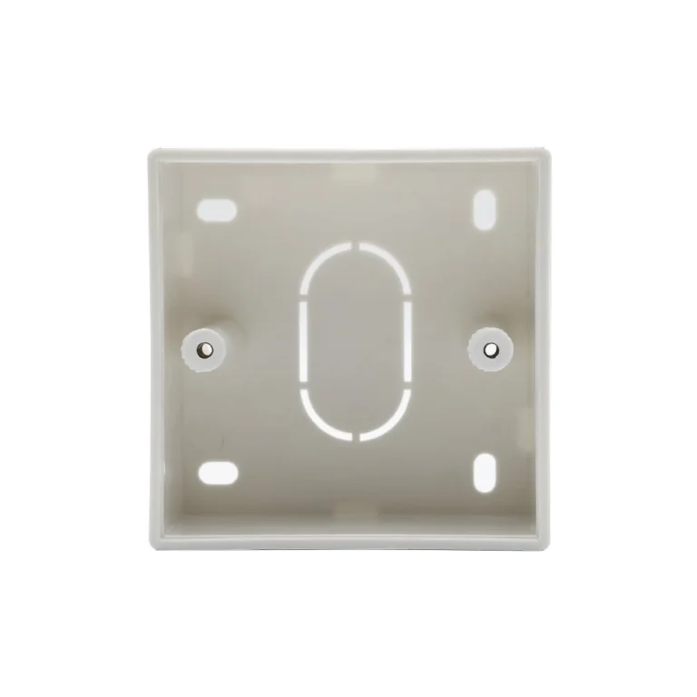 Atlantic Keystone Wall Mount Box, 1 Port, White