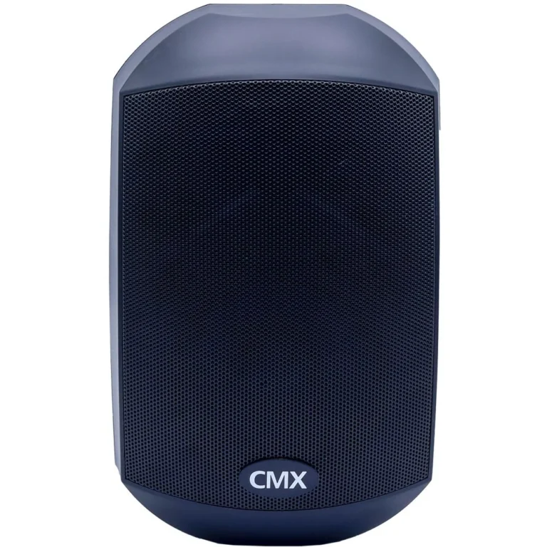 CMX 4" Indoor/Outdoor 2-Way Wall Mount Speaker, 100V/70V/8Ω, 20W Max, IP66 Waterproof, 360° Bracket – WSK-420DS / WSK-420DSW