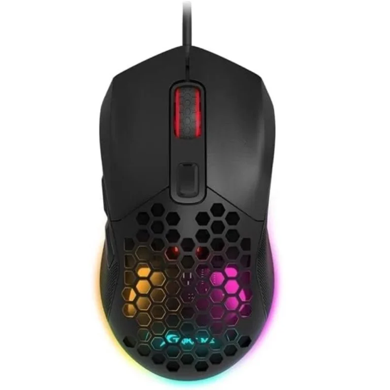 XTRIKE ME GM316 RGB Gaming Mouse - Optical Sensor 7,200 DPI - Detachable Top Covers - Lightweight Only 67G