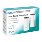 Deco M4 2-PACK AC1200 Whole Home Mesh Wi-Fi System