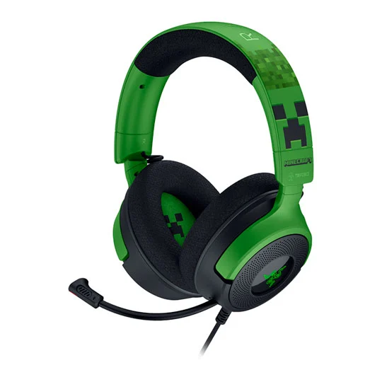 Razer Kraken V4 X Wired Gaming Headset – 40mm TriForce Drivers, 7.1 Surround Sound, HyperClear Cardioid Mic, Chroma RGB, USB-C & USB-A Compatible